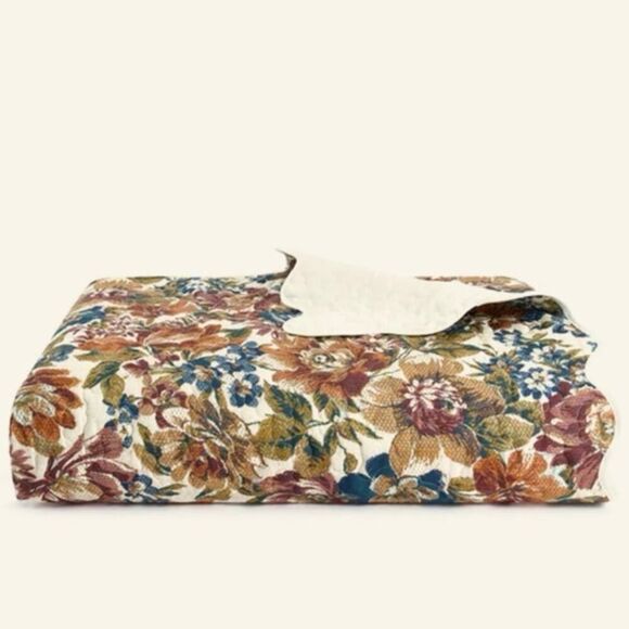 Patricia Nash Tapestry Queen Size Comforter 2 Sham Set - Picture 3 of 4